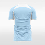 cohesion custom soccer jersey blue sublimation