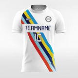 cool soccer jersey rainbow