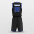 custom black basketball jerseys