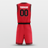 custom red jerseys