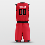 custom red jerseys