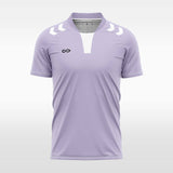  custom soccer jersey purple sublimation