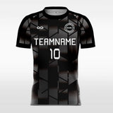 custom soccer jerseys black