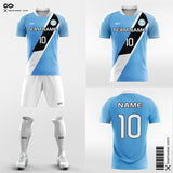 Custom Soccer Jerseys Blue