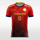 Custom Soccer Jerseys for Kids gradient red