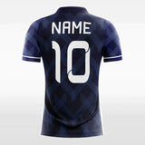 custom women jersey navy blue