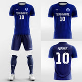 dark blue soccer jersey