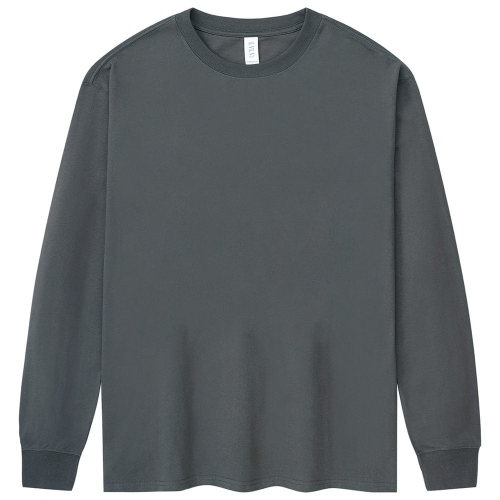 Adult Shirts Long Sleeve Crewneck 230GSM T023