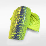 Kid Custom Shin Guards Bright Green