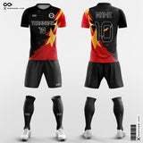 Fire - Custom Soccer Jerseys Kit Sublimated for Academy