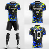 glow soccer jersey kit