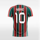 green custom soccer jersey