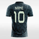 green short sleeve soccer jersey