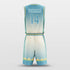 green square custom basketball jersey kit