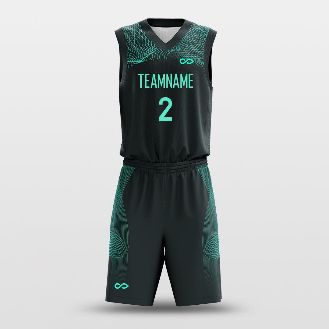 Classic Grid - Customized Basketball Jersey Design for Team