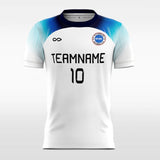 kids soccer jerseys blue and white