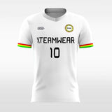 Classic Solid - Custom Kids Soccer Jerseys Design White