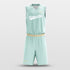 Mint Green Basketball Uniforms