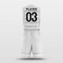White Stripe Basketball Jerseys
