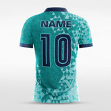 Custom Green Men's Sublimated Soccer Jersey