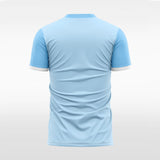 liqueur　customized　blue　sublimated　soccer　jersey