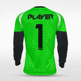     long sleeve jersey green