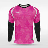 long sleeve jersey pink