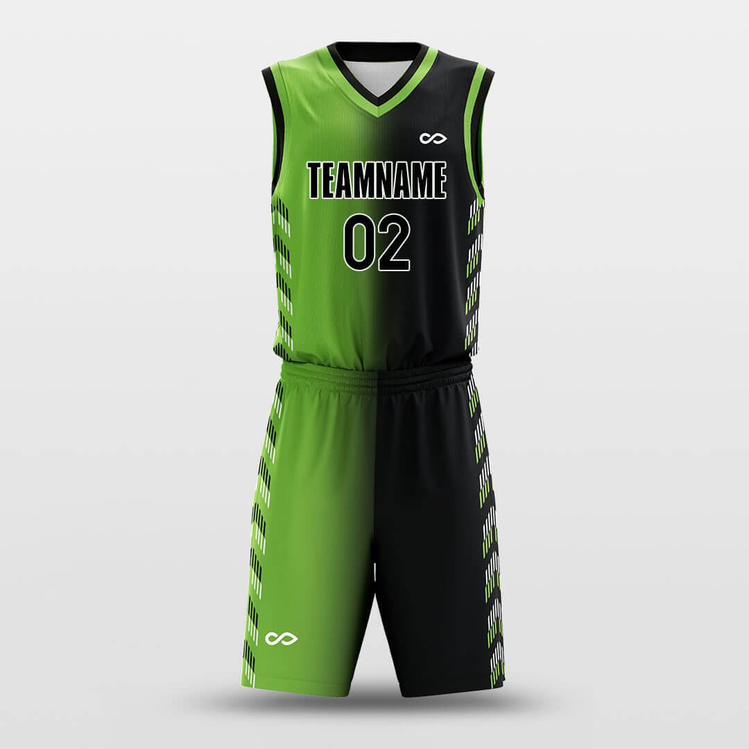 magic green basketball jersey set