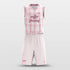 pink basketball jersey custom design