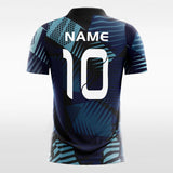 Navy blue soccer jersey