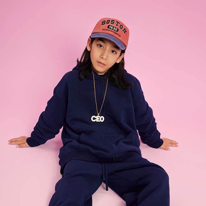 Unisex Kids Zip Hoodie 365GSM Heavyweight T1110