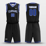 ocean black basketball jerseys