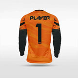 orange long sleeve