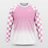 pink long sleeve jersey