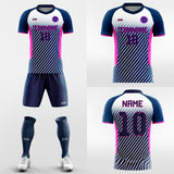 pink zebra stripe soccer jersey