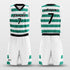 basketball jerseys green stripe