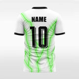 prospect custom soccer jersey green sublimation