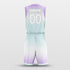 Purple Green Basketball jersey