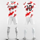 Red Maple - Custom Soccer Jerseys Kit Sublimated Design