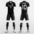 ribbon custom soccer jersey kit