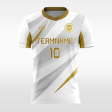 Classic Ribbon - Custom Kids Soccer Jerseys Design White