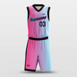 Setting Sun - Customized Basketball Jersey Design