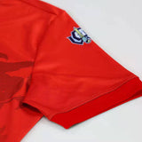 Red Custom Football Shirts Details