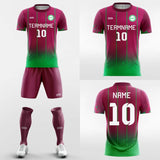 stright line soccer jersey