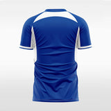 blue sublimated soccer jersey