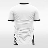 sublimated white soccer jersey