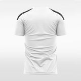   sublimated white soccer jersey