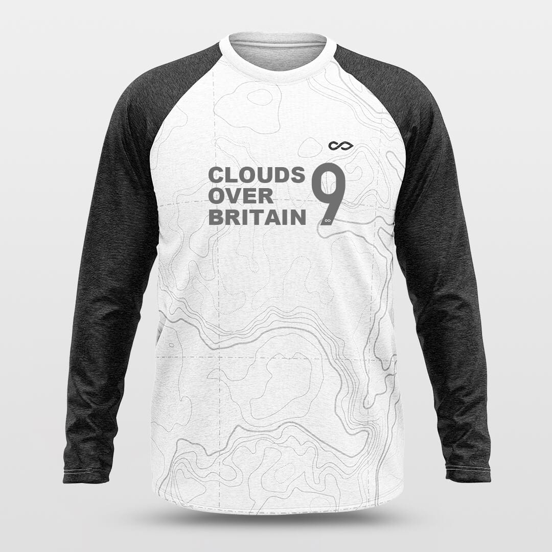 Black and white shooting jersey