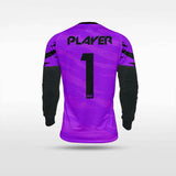 tiger roar purple long sleeve