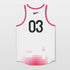 Pink Basketball Jerseys Design